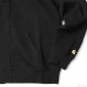 CARHARTT WIP HOODED CHASE JACKET (BLACK)
