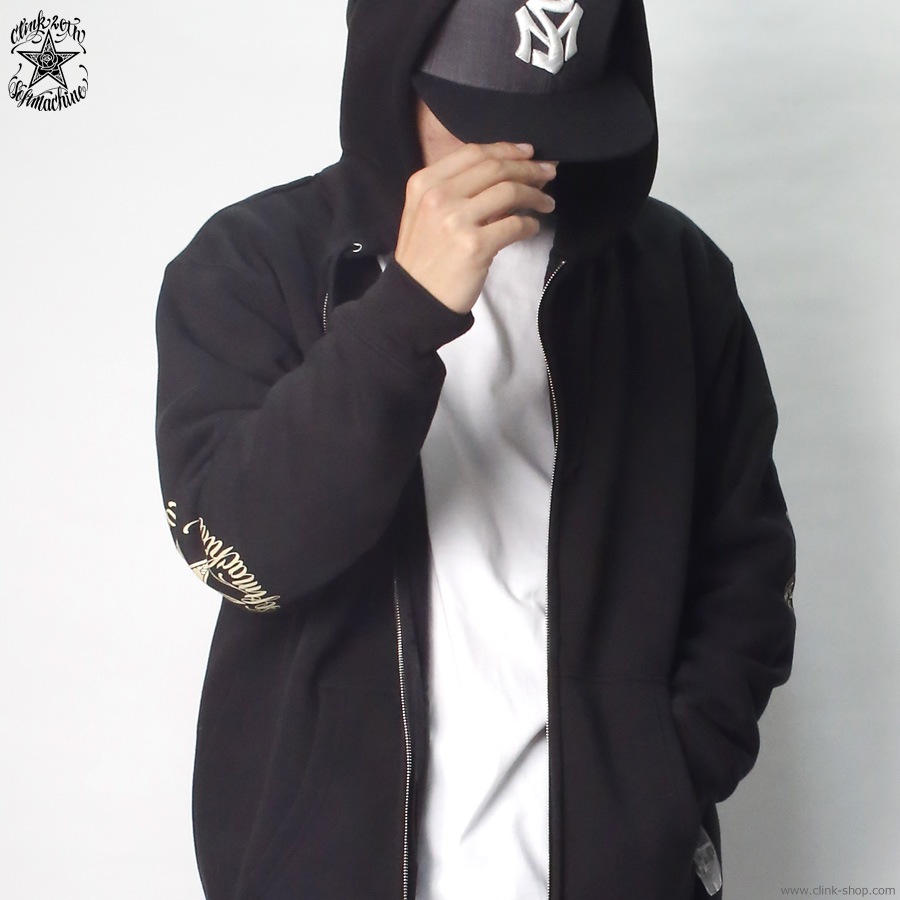 SOFTMACHINE  CLINK 20TH STAR ZIP HOODED (BLACK)