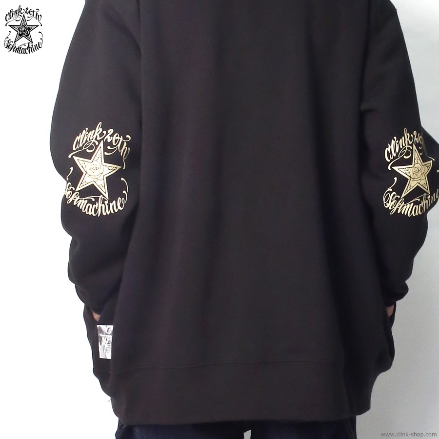 SOFTMACHINE  CLINK 20TH STAR ZIP HOODED (BLACK)