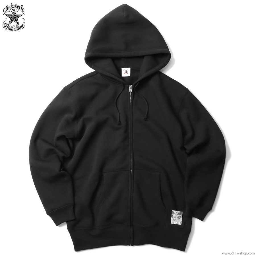 SOFTMACHINE  CLINK 20TH STAR ZIP HOODED (BLACK)