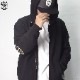 SOFTMACHINE  CLINK 20TH STAR ZIP HOODED (BLACK)
