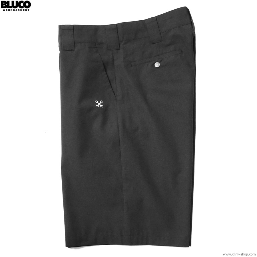 BLUCO LIGHT WIDE WORK SHORTS (BLACK) [143-45-002]