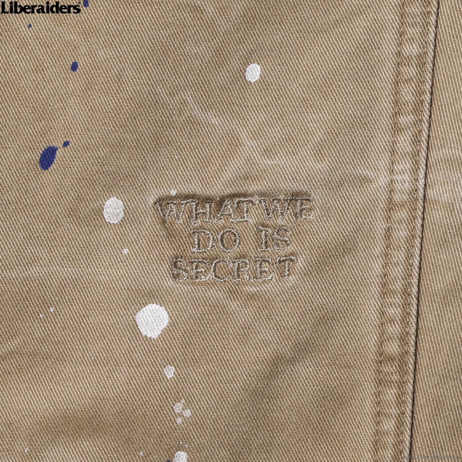 LIBERAIDERS SARROUEL CHINO PAINTER PANTS (BEIGE) 73701