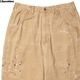LIBERAIDERS SARROUEL CHINO PAINTER PANTS (BEIGE) 73701