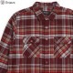 BRIXTON ARCHIE L/S FLANNEL (MAROON)