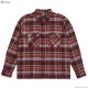BRIXTON ARCHIE L/S FLANNEL (MAROON)