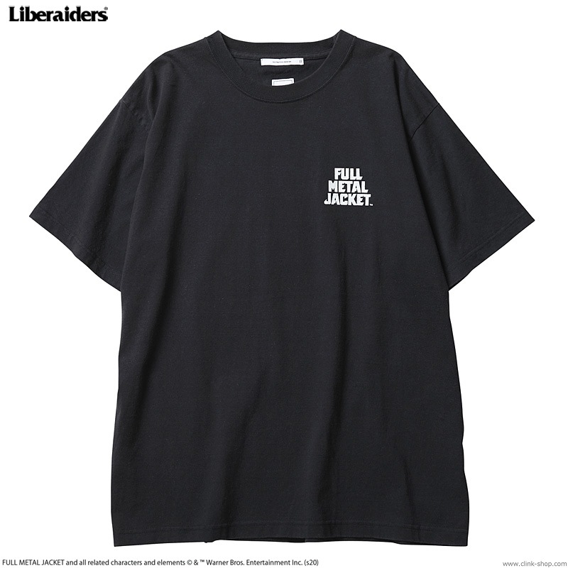 LIBERAIDERS FMJ002 TEE (BLACK) #76602