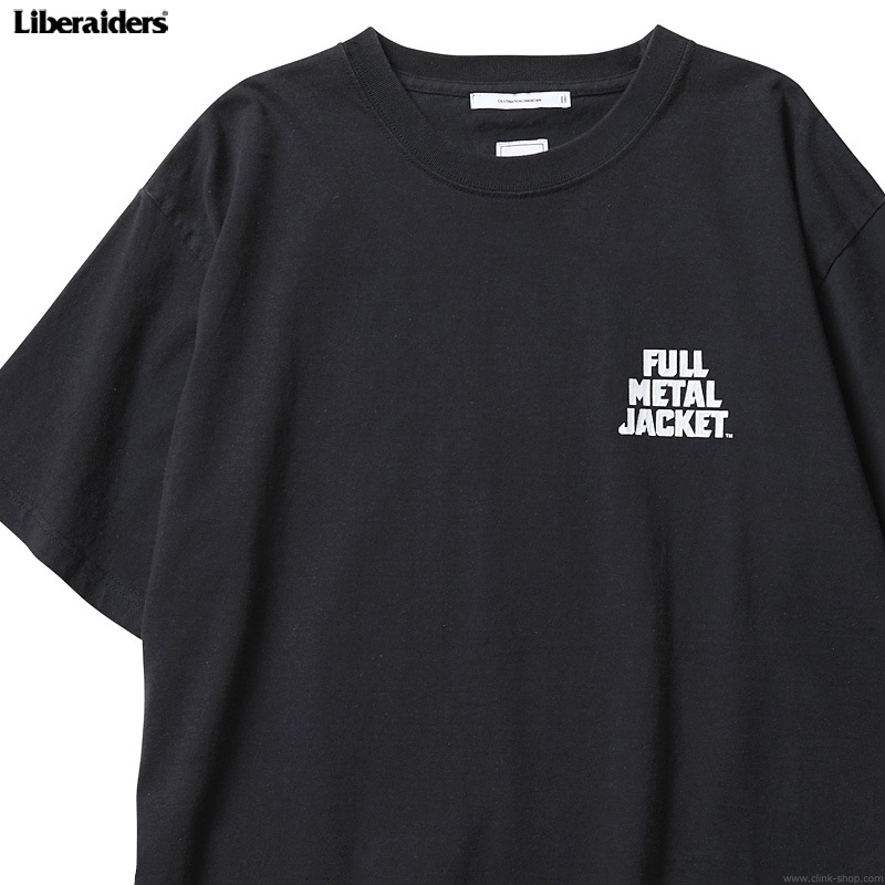 LIBERAIDERS FMJ002 TEE (BLACK) #76602