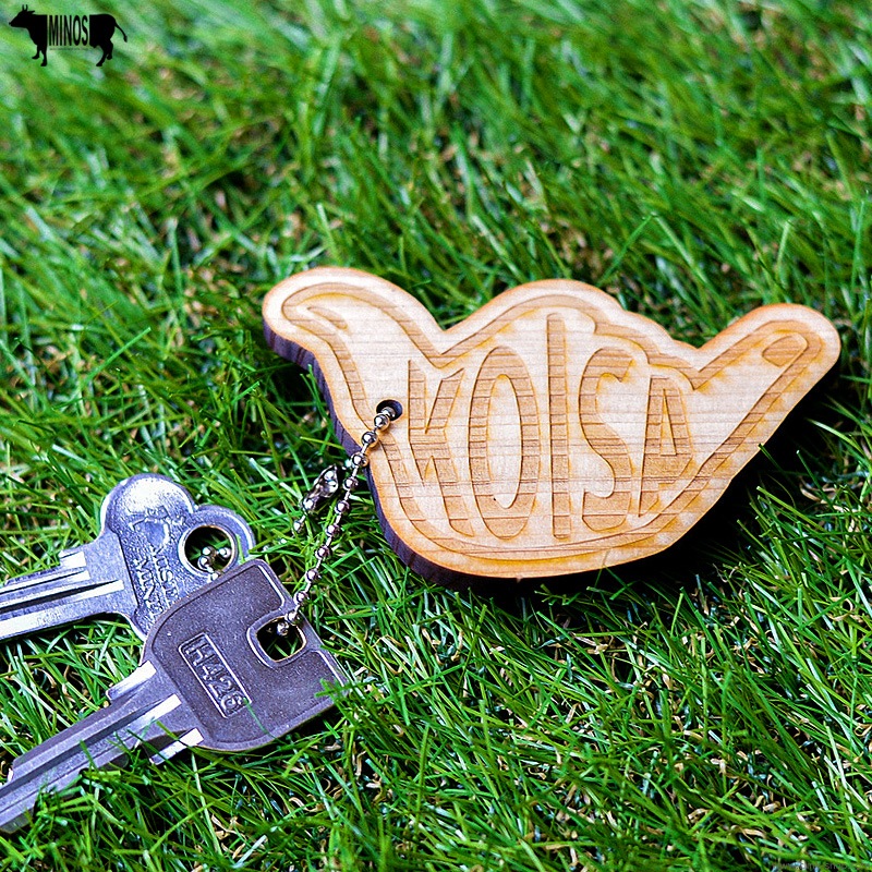 MINOS KOISA WOOD KEY HOLDER [MNU20-AC03]