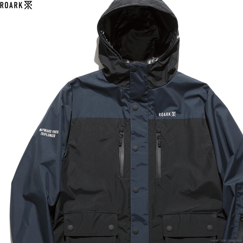 ROARK REVIVAL TREKMAN JACKET マウンテンパーカー CLINK｜ROARK REVIVAL NEW TREKMAN JACKET (BLACK)｜東京・吉祥寺