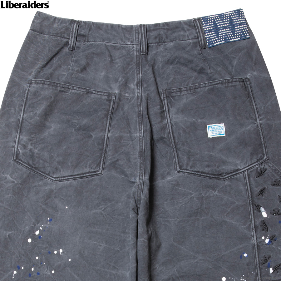 CLINK｜LIBERAIDERS SARROUEL CHINO PAINTER PANTS (CHARCOAL) 73701