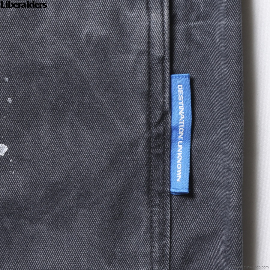 LIBERAIDERS SARROUEL CHINO PAINTER PANTS (CHARCOAL) 73701