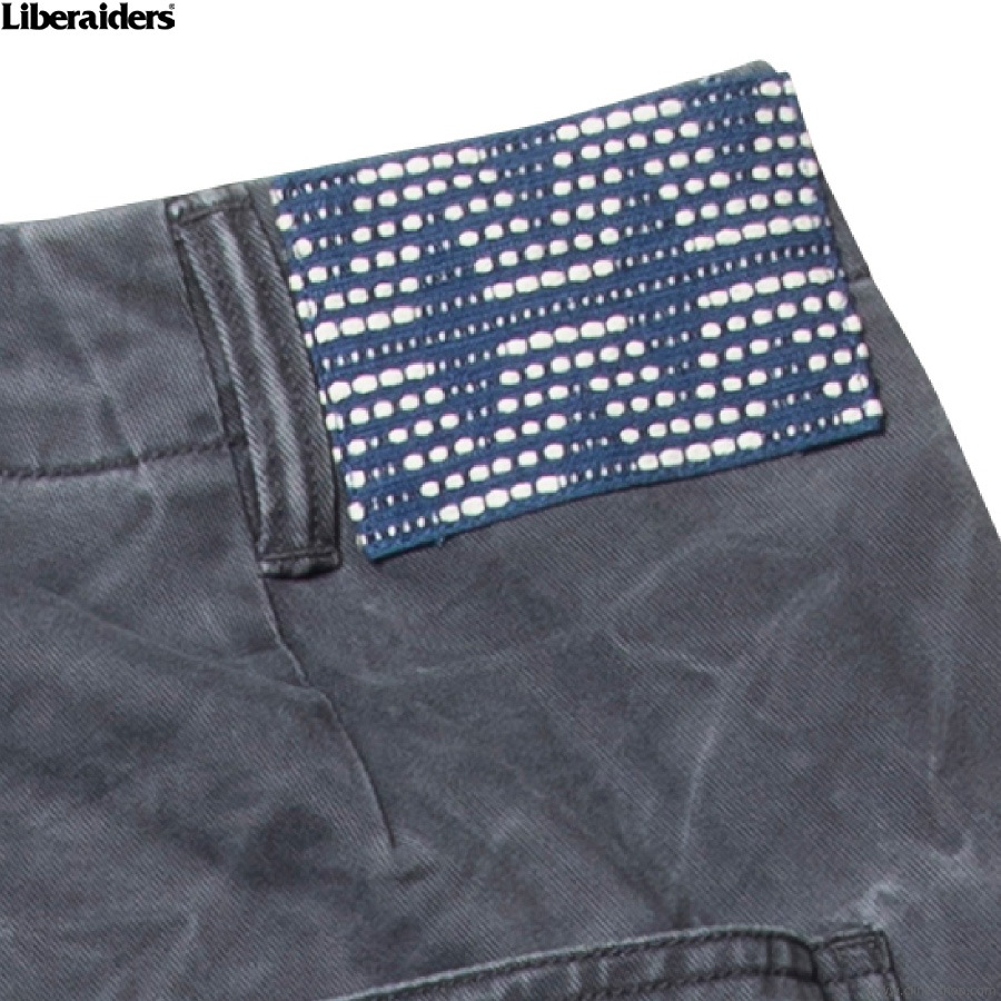 LIBERAIDERS SARROUEL CHINO PAINTER PANTS (CHARCOAL) 73701