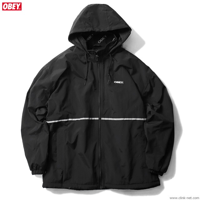 OBEY PRONE JACKET (BLACK)