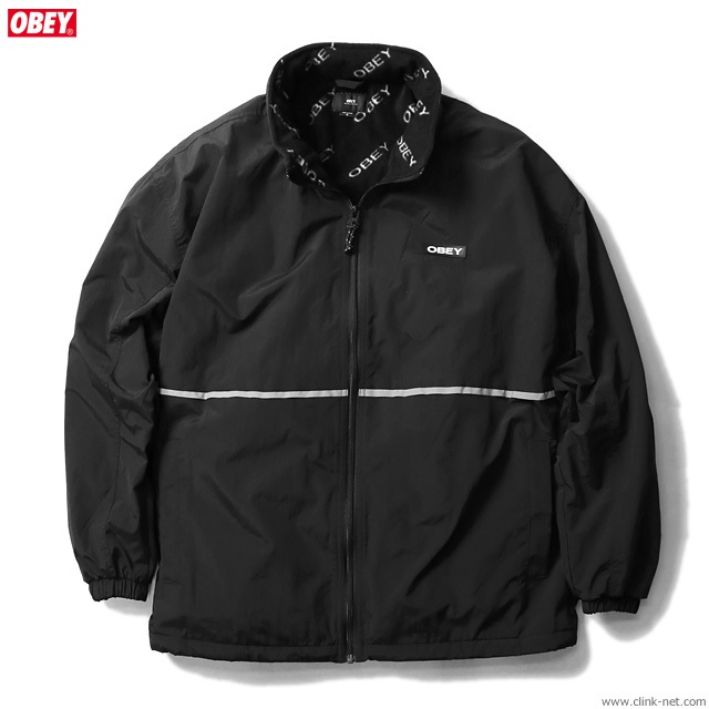OBEY PRONE JACKET (BLACK)