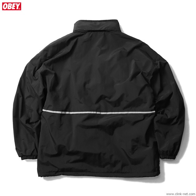 OBEY PRONE JACKET (BLACK)