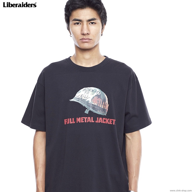 LIBERAIDERS FMJ003 TEE (BLACK) #76603