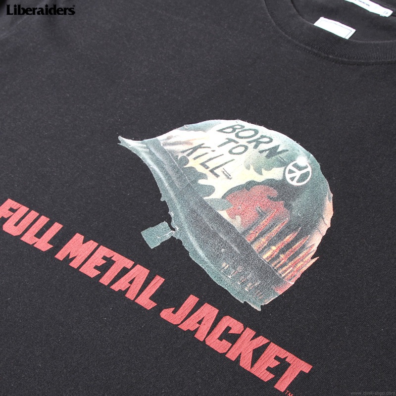 LIBERAIDERS FMJ003 TEE (BLACK) #76603