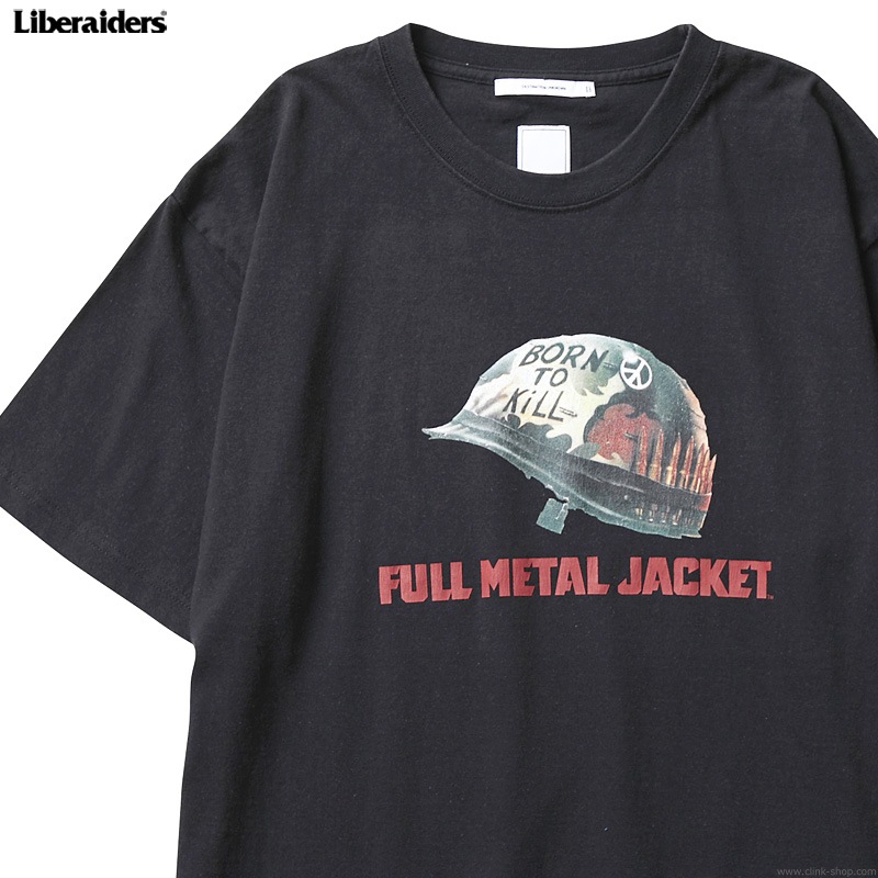 LIBERAIDERS FMJ003 TEE (BLACK) #76603