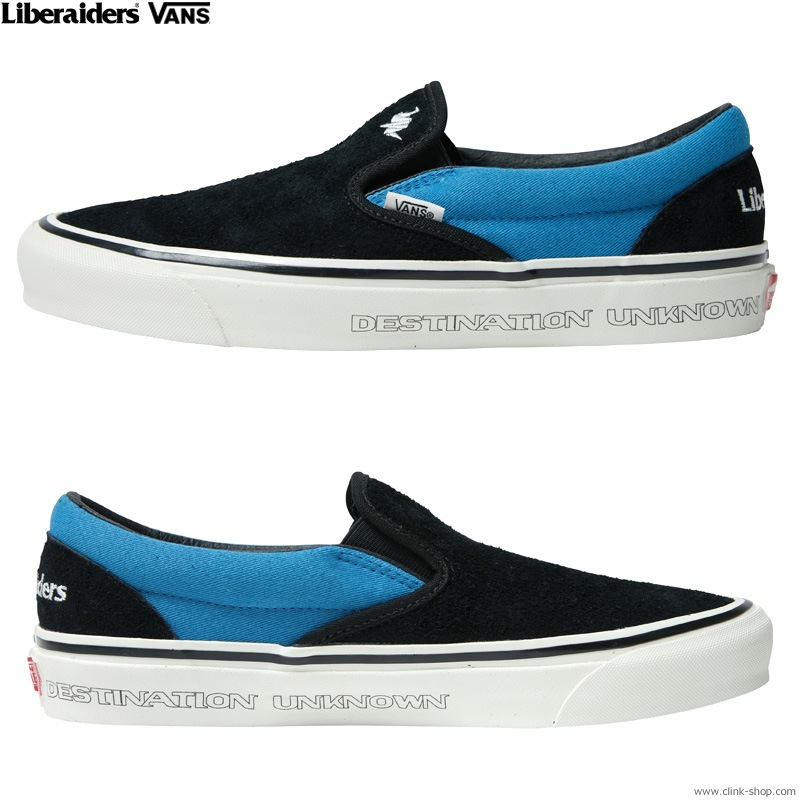 LIBERAIDERSVANS CLASSIC SLIP-ON 98 DX (BLACK) #72901