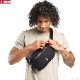 CHROME ZIPTOP WAISTPACK (BLACK)
