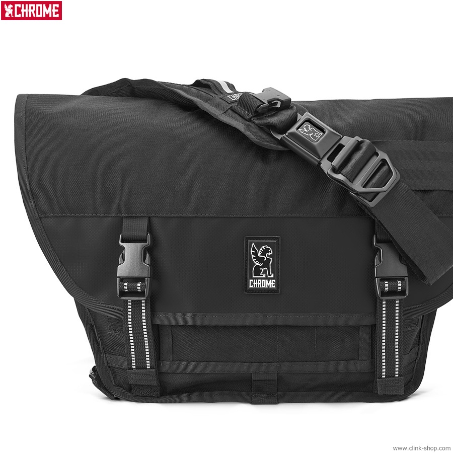 CHROME MINI METRO MESSENGER BAG (BLACK)