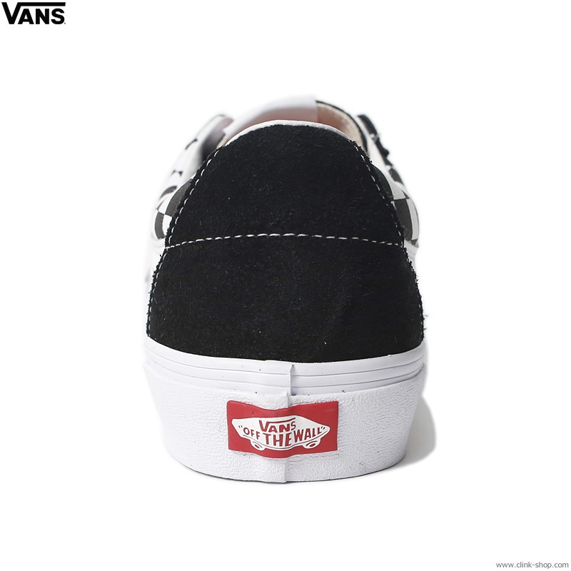 CLINK｜VANS SK8-LOW BLACK/CHECKERBOARD(CANVAS/SUEDE)｜東京・吉祥寺