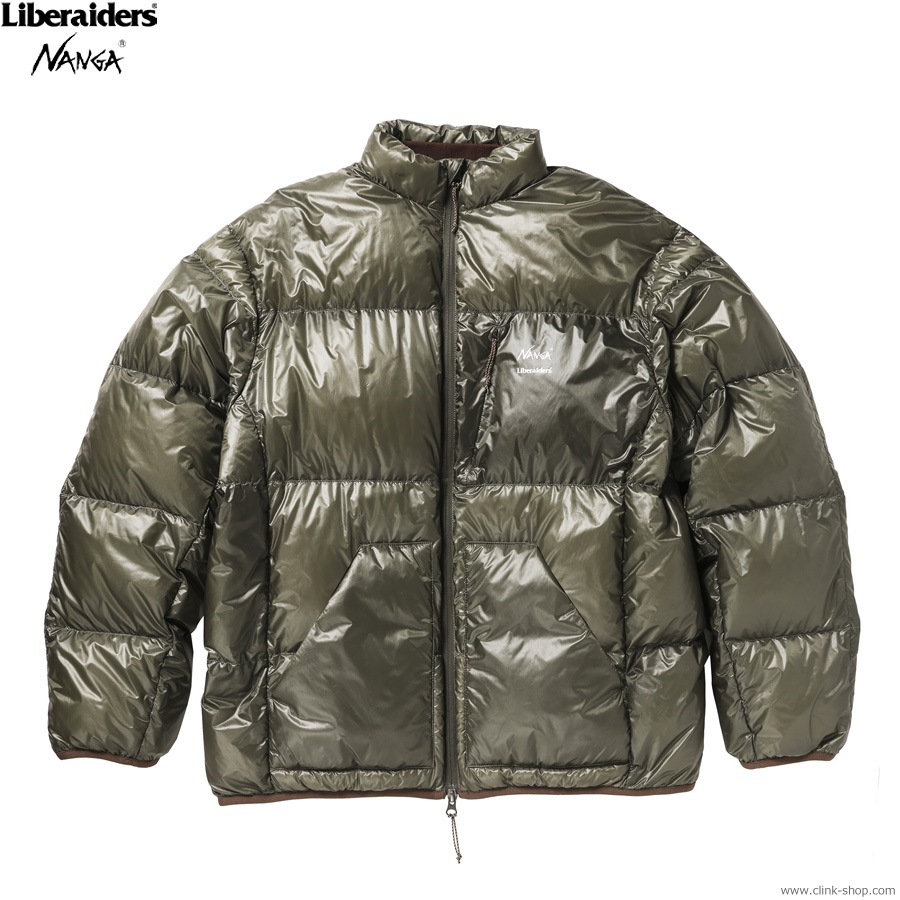 SALE 10OFF NANGA X LIBERAIDERS RIPSTOP NYLON DOWN JACKET (OLIVE) #74002