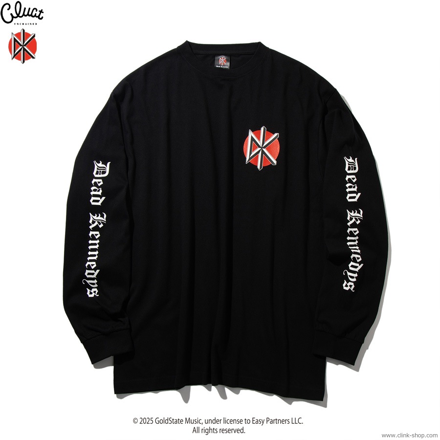 CLUCT DEAD KENNEDYS [L/S TEE] (BLACK) #05093