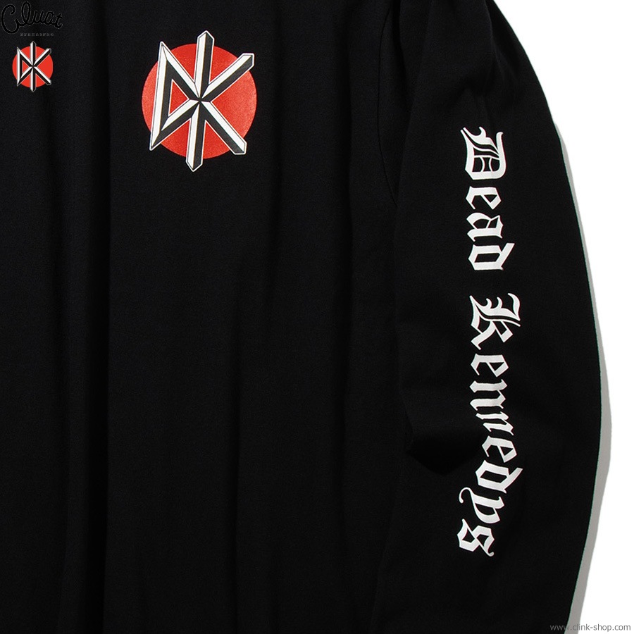 CLUCT DEAD KENNEDYS [L/S TEE] (BLACK) #05093