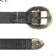 PEANUTS & CO. STUDS BELT (BROWN)