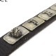 PEANUTS & CO. STUDS BELT (BROWN)