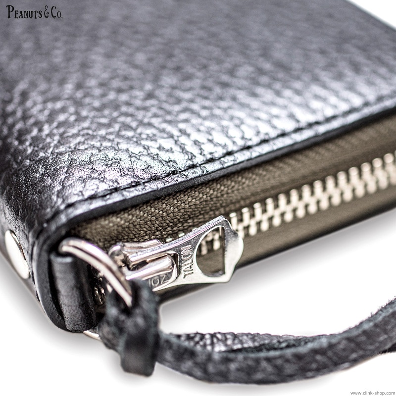 小物 peanuts&co Wallet CLINK｜PEANUTS & CO. ORIGINAL LEATHER WALLET - MIDLLE WALLET