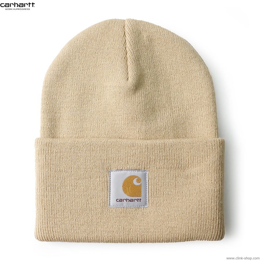 CARHARTT WIP ACRYLIC WATCH HAT (DUSTY H.BROWN)