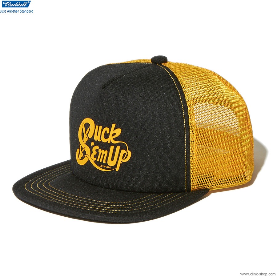CLINK｜RADIALL TEAM - TRUCKER CAP (YELLOW) [RAD-23SS-HAT002]｜東京