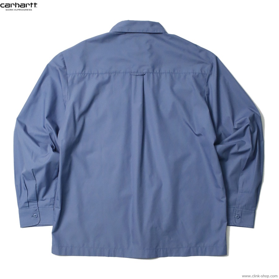★送料関税込【Carhartt Wip】ライトブルー コットンシャツ 3_000000006853.jpg?1715407492