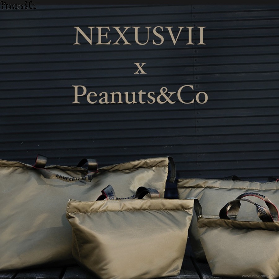 PEANUTS & CO. �� NEXUSVII. FLIGHT NYLON 2WAY TOTE - XL ��RCA-NEJ-GOD��