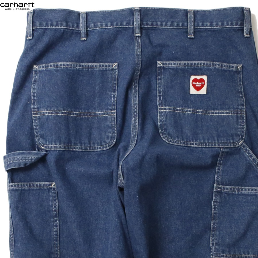 CARHARTT WIP SINGLE KNEE PANT (BLUE STONE WASHED)