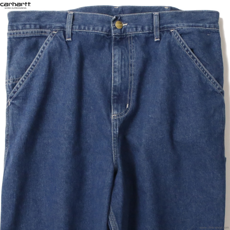 CARHARTT WIP SINGLE KNEE PANT (BLUE STONE WASHED)