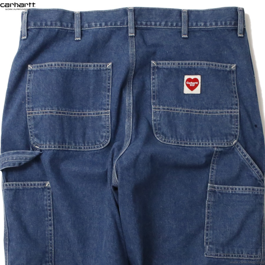 CARHARTT WIP SINGLE KNEE PANT (BLUE STONE WASHED)