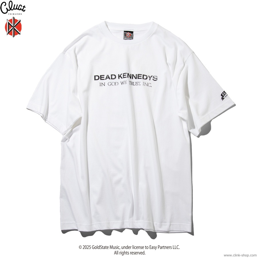 CLUCT IN GOD WE TRUST [S/S TEE] (WHITE) #05091