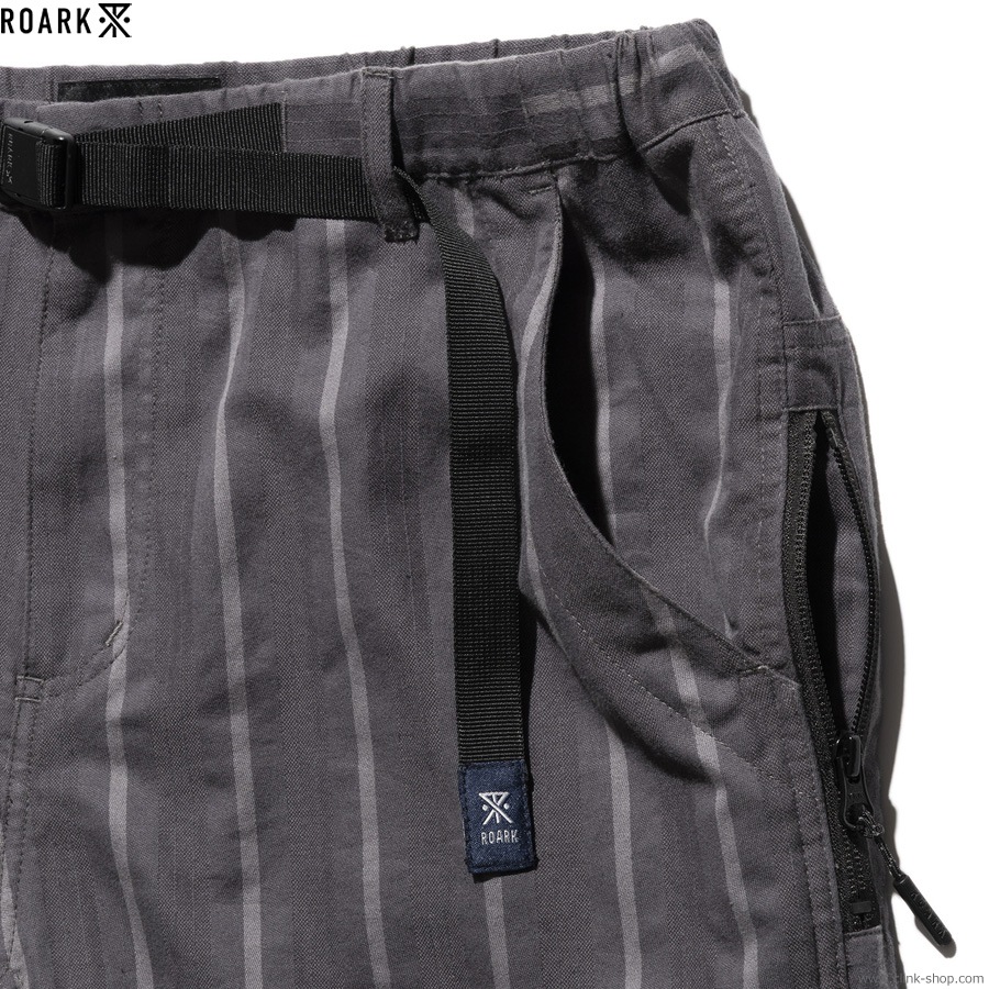 ROARK TRAVEL SHORTS JACQUARD (BLACK)