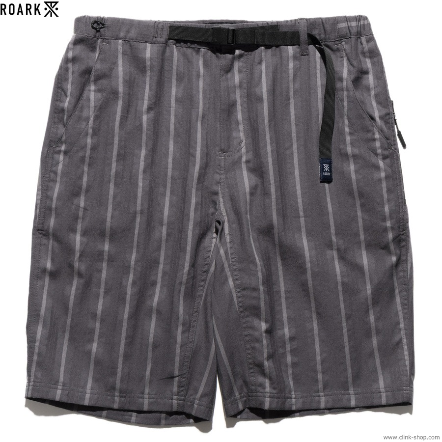 ROARK TRAVEL SHORTS JACQUARD (BLACK)