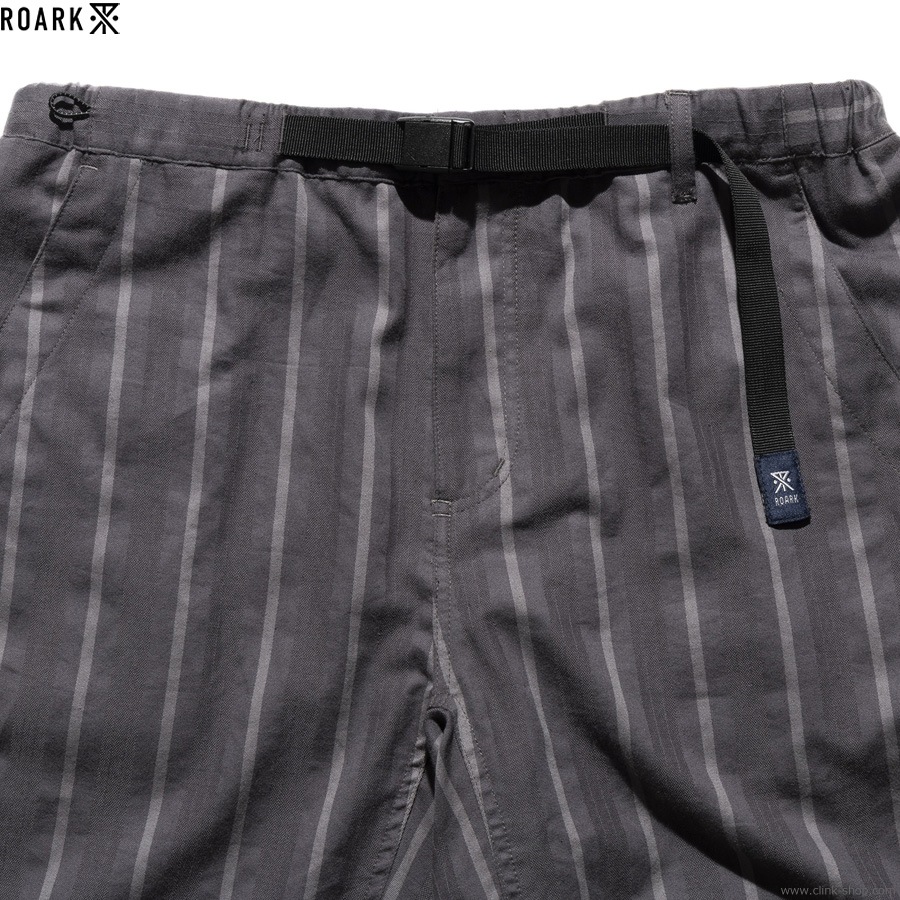 ROARK TRAVEL SHORTS JACQUARD (BLACK)
