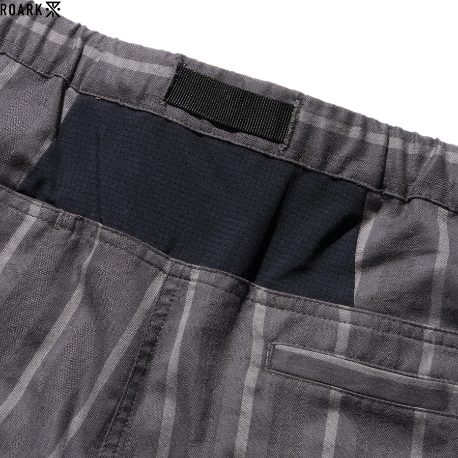 ROARK TRAVEL SHORTS JACQUARD (BLACK)