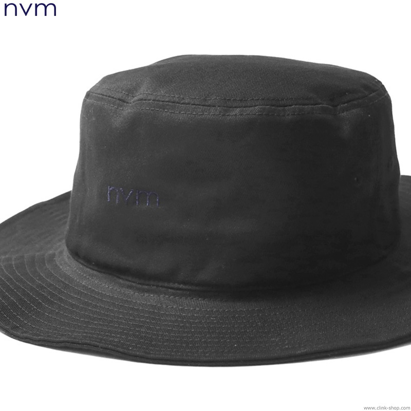 NVM LOGO HAT (BLACK) [NVM17S-CP03]