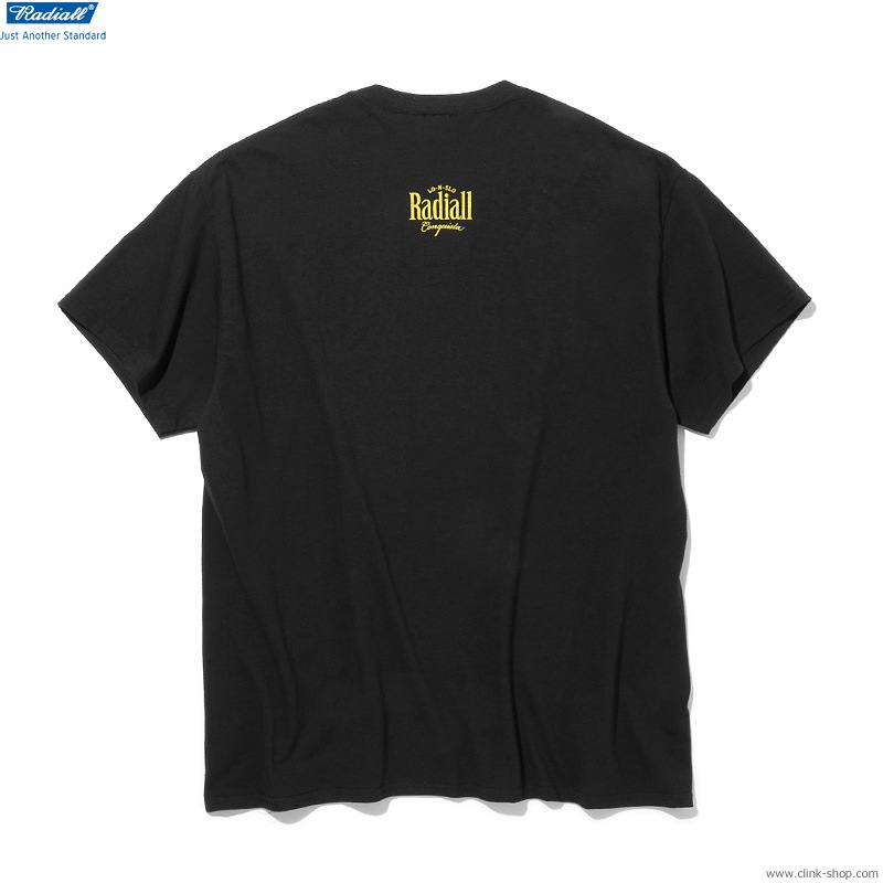 RADIALL ORALE - CREW NECK T-SHIRT S/S (BLACK)