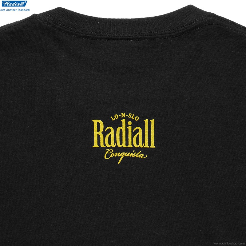 RADIALL ORALE - CREW NECK T-SHIRT S/S (BLACK)