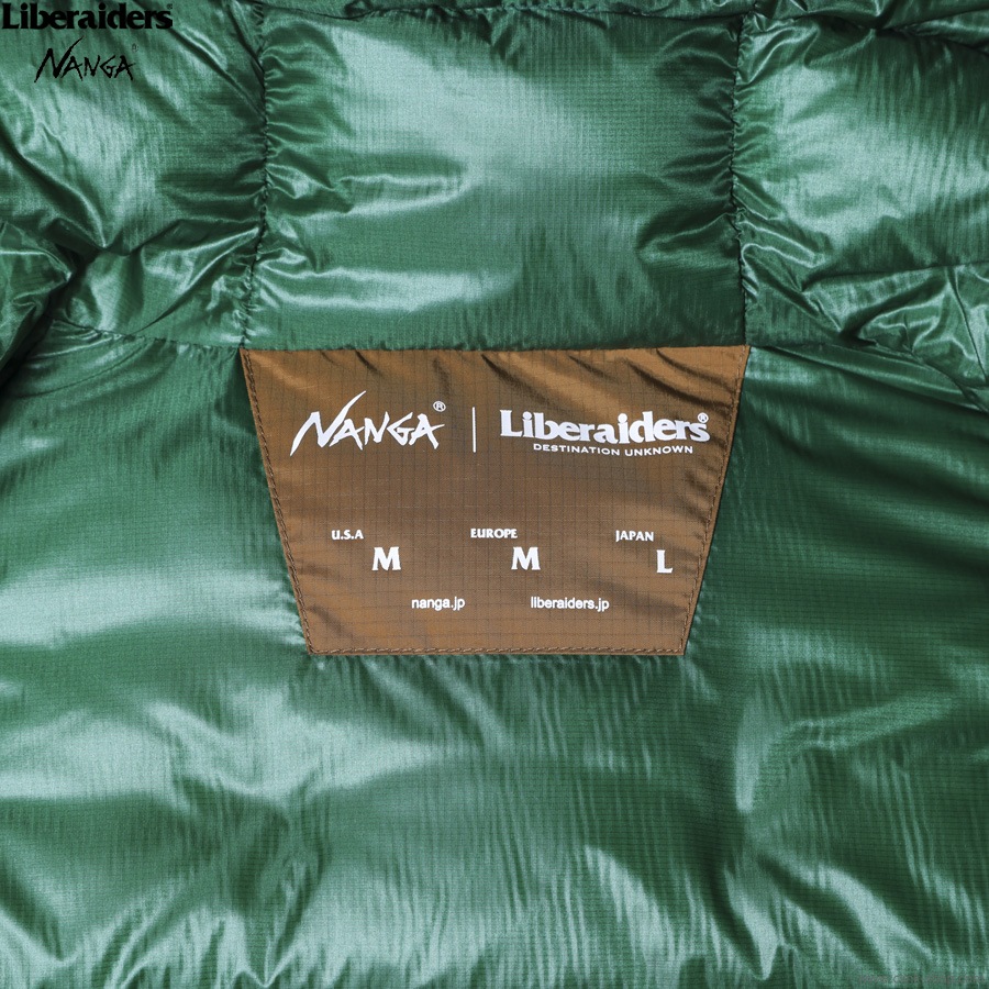 CLINK｜NANGA X LIBERAIDERS AURORA UTILITY DOWN JACKET (COYOTE