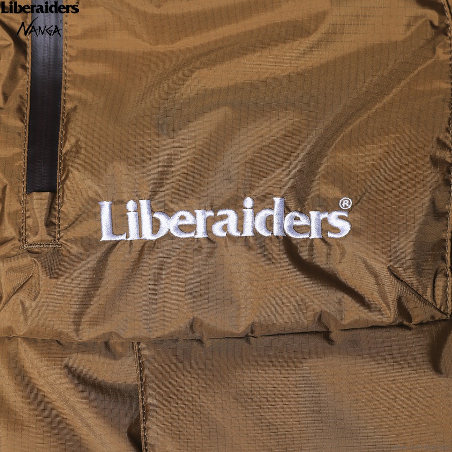NANGA X LIBERAIDERS AURORA UTILITY DOWN JACKET (COYOTE) #74001